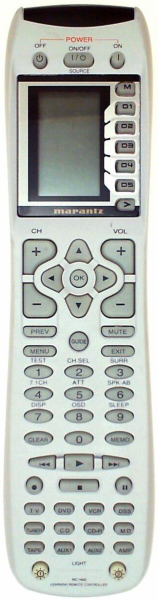 Replacement remote control for Marantz SR7500
