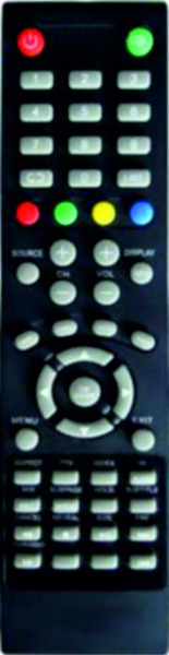Replacement remote control for Q-media QLE3294FM4BS