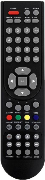 Replacement remote control for Orion OLT-40212