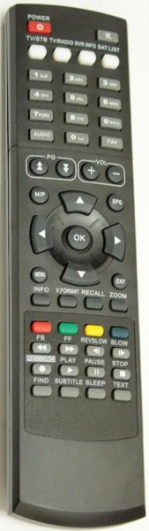 Replacement remote control for Overbox M95PRO