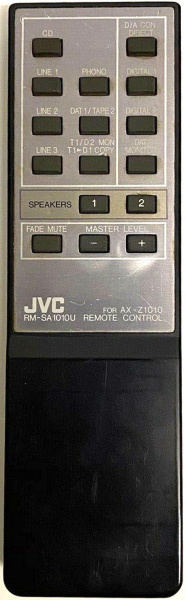 Replacement remote control for JVC AX-Z1010