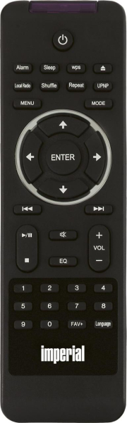 Replacement remote control for Teufel MOT2RC