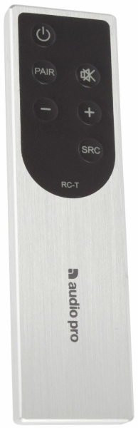 Replacement remote control for Audio Pro RC-T