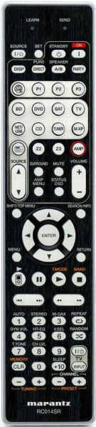 Replacement remote control for Marantz SR6006