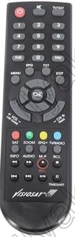 Replacement remote control for Visiosat TVS5500HD