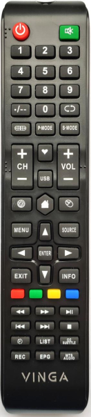 Replacement remote control for Vinga S55UHD21B