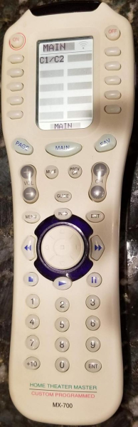 Replacement remote for Parasound C2