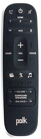 Replacement remote for Polk Audio RE8214-1, MagniFi MAX, MagniFi MAX SR