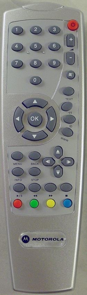 Replacement remote control for Motorola VIP1510