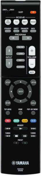 Replacement remote control for Yamaha HTR-3069