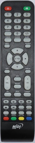 Control remoto de sustitución para Saturn LCD326