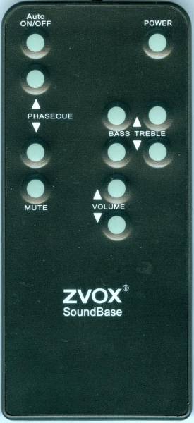 Control remoto de sustitución para Zvox 430HSD