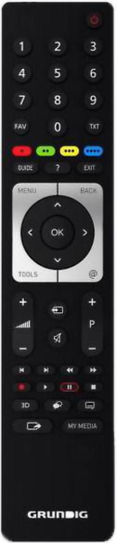 Replacement remote control for Grundig 24VLE4720BN