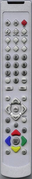 Control remoto de sustitución para Oki TVB32A-FHS