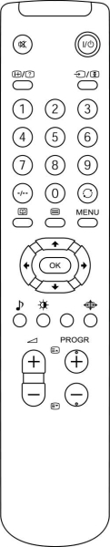 Control remoto de sustitución para Sony RM-Y1109