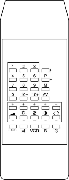 Control remoto de sustitución para Hyper X1(A6-X1)