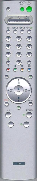 Control remoto de sustitución para Sony 1-418-476-23