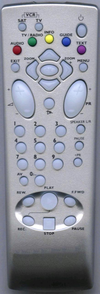 Replacement remote control for Thomson RCT873M