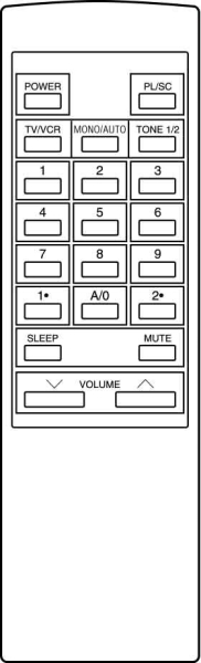 Control remoto de sustitución para Akita NFC92130