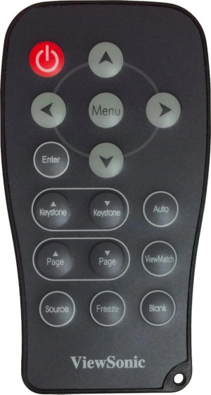 Replacement remote control for Viewsonic PJ551D