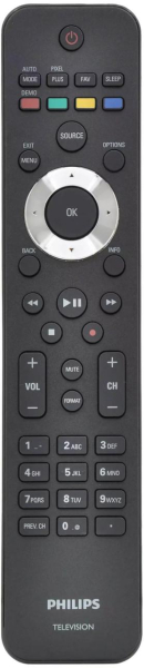 Replacement remote for Philips 47PFL6704D/F7 42PFL6704D/F7 32PFL6704D/F7 42PFL600