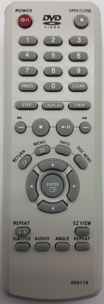 Control remoto de sustitución para Luxman DVD470