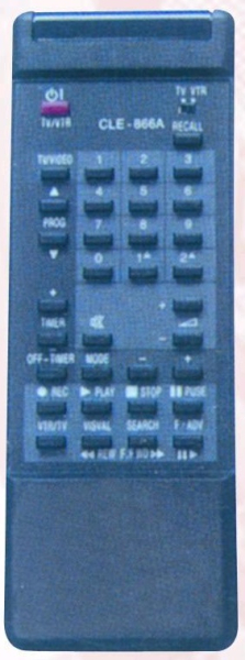 Replacement remote control for Hitachi 2970 506