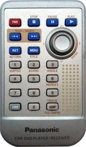 Replacement remote for Panasonic CXDV700U, YEFX9992510, CXDVP292U