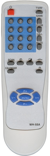 Control remoto de sustitución para Quadro CTV55PF35TXT