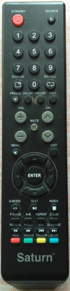 Replacement remote control for Saturn RS22-LCD-04