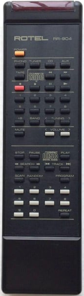 Replacement remote control for Rotel RTC-950AX