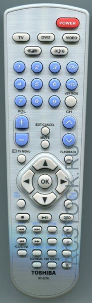 Replacement remote control for Toshiba RC-32TR