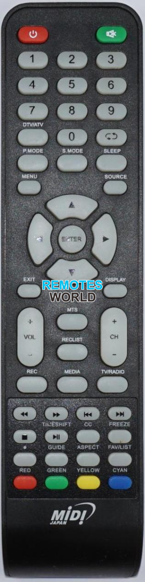 Télécommande de remplacement pour Smart Tech LE-4018S