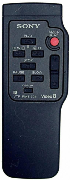 Replacement remote control for Sony RMT-708