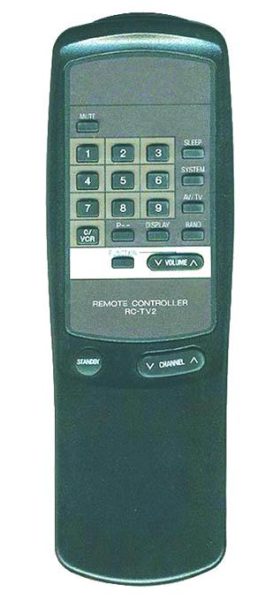 Replacement remote control for Aiwa 1402