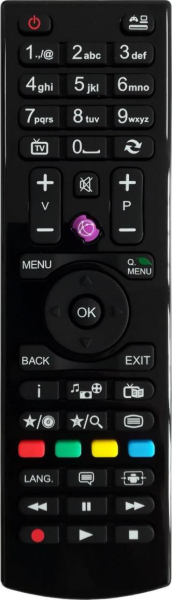 Replacement remote control for Celcus DLED32167HD
