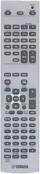 Replacement remote control for Yamaha RN-500
