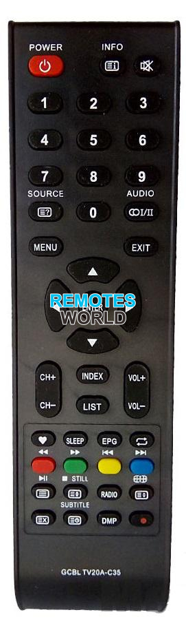 Replacement telecomando for United LED19X26l