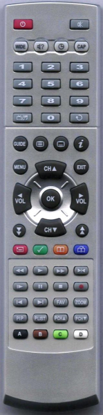 Replacement remote control for Hitachi 2582 134