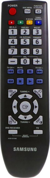 Replacement remote control for Samsung AH59-02196D
