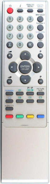 Replacement remote control for Toshiba 32W330D(V.1)