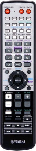 Replacement remote control for Yamaha YSP3000