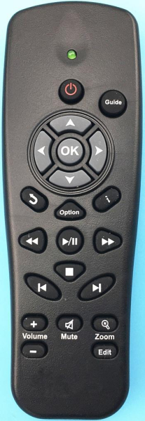 Replacement remote control for Asus OPLAY MINI V2