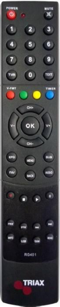 Replacement remote control for Triax ST220