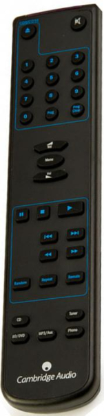 Replacement remote control for Cambridge Audio TOPAZ-CD5