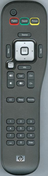 Replacement remote for Hp ID5220