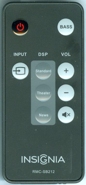 Replacement remote for Dynex DX-SB114