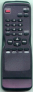Replacement remote for Sylvania SRT2227W, 6427CTA, SRT2127S, N0110UD
