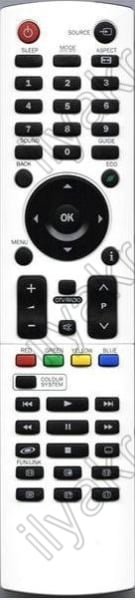 Replacement remote control for Funai LH840-M19