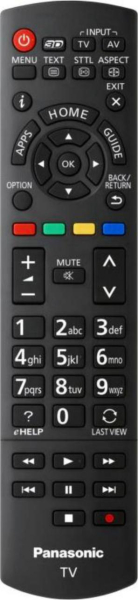 Replacement remote control for Panasonic TX55FX780E